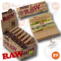 PAPEL RAW 1¼ CONNOISSEUR ORGANIC con filtro x 50