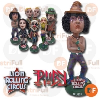 LION ROLLING CIRCUS DOLL RUBY