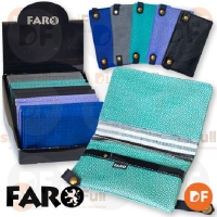 FARO TABAQUERA ECOCUERO TEXTURADO 5 COLORES