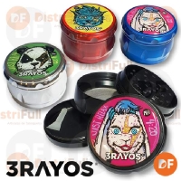 PICADOR ALUMINIO 3RAYOS BOMBO PERSONAJES 4 PARTES