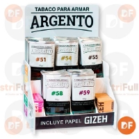ARGENTO EXHIBIDOR TABACO p/armar x 30 gr.