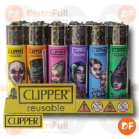 ENCENDEDOR CLIPPER MAXI LION ROLLING CIRCUS X 24