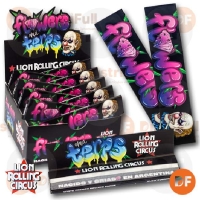 PAPEL LION SUPER SIZE FLOWERS AND TERPS (black) x 33 (460)