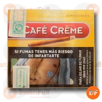 CIGARROS CAFÉ CRÉME ORIGINAL caja x 10