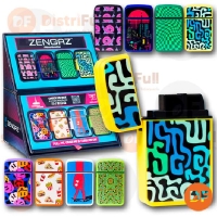 ENCENDEDOR ZENGAZ ZL12 ROYAL DISEÑOS CUBO MINI JET x 1 
