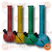 BONG PYREX MEDIANO REDONDO V/COLORES DK6434A