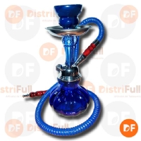 NARGHILA ZEUS 1 BOCA  AZUL 25 CM S01-2
