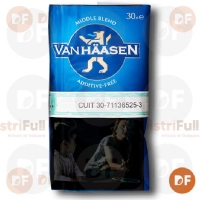 TABACO DE ARMAR VAN HAASEN MIDDLE BLEND x 30 gr.