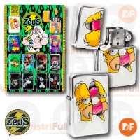 ENCENDEDOR ZEUS BENCINA DIBUJOS x 1 (10822)