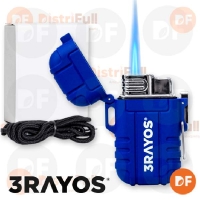 ENCENDEDOR 3RAYOS CATALYTIC WATERPROOF JET WAIKO AZUL (F11)