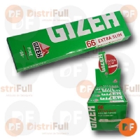 PAPEL GIZEH Nº 8 FINE EXTRA SLIM CUT CORNERS x 66