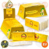 FILTRO ZEUS DE CARTON MINI GOLDEN x 50 (ZS-128633)
