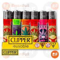 ENCENDEDOR CLIPPER MAXI LEAVES JUSTICE + LB