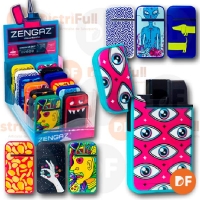 ENCENDEDOR ZENGAZ ZL13 MEGA SLIM DISEÑOS JET x 1 
