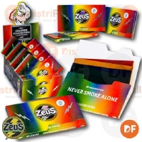 PAPEL ZEUS CELULOSA 1¼ 4 COLORES x 50