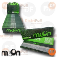 PAPEL MOON 1¼ GREEN PURE HEMP x 40