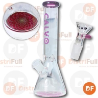 CALVO BONG VIDRIO BEAKER PURPLE (6699)