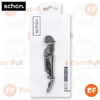 SCHON SACACORCHO 2 TIEMPOS SILVER BLISTER x 1