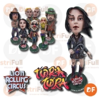 LION ROLLING CIRCUS DOLL TORA TORA