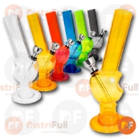 BONG ACRILICO MINI MANZANA V COLORES (MIN10)