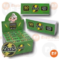 FILTROS ZEUS TIPS DE CARTON MINI WHITE x 50