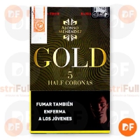 CIGARROS ALONSO MENENDEZ GOLD HALF CORONAS x 5