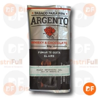 TABACO DE PIPA ARGENTO WHISKY Y CHOCOLATE x 50 gr.