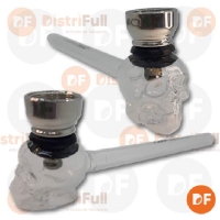 PIPA VIDRIO CALAVERA DK8441