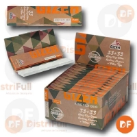 PAPEL GIZEH KS PURE DUO EXTRA FINE x 33 + FILTER TIP naranja