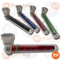 PIPA PIREX Y METAL 4 COLORES DK8444S