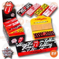 PAPEL LION ROLLING STONES UNBLEACHED 1¼ + TIPS x 24   233