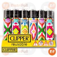 ENCENDEDOR CLIPPER MAXI PATCHWORK x 24 