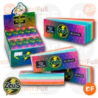 FILTROS ZEUS DE CARTON MINI MULTICOLOR x 50