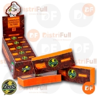 FILTROS ZEUS DE CARTON MINI CHOCOLATE x 50 (124145)