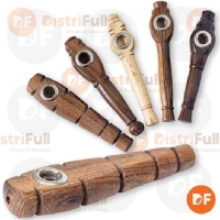 MM PIPA MADERA TORNEADA FINA x 1