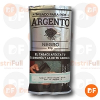 TABACO DE PIPA ARGENTO NEGRO x 50 gr.