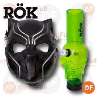 RÖK BONG MASCARA VERDE BLACK PANTER ROKM-012