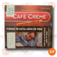 CIGARROS CAFÉ CREMÉ COFFEE caja x 10