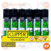 ENCENDEDOR CLIPPER MAXI GIRL WEED x 24