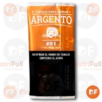 TABACO DE ARMAR ARGENTO CORTE FINO #51 x 40 gr.