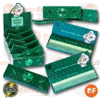 PAPEL ZEUS 1¼ GREEN x 50