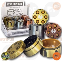 PICADOR METAL ZEUS CARGADOR BALAS COBRE-PLATA-ORO 4P 