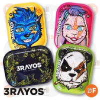 BANDEJA 3RAYOS METALICA MINI 4 MOTIVOS