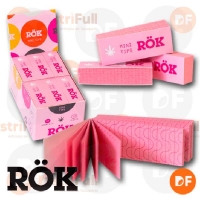 FILTROS ROK DE CARTON BIO PINK MINI x 50 (ROK21)