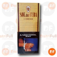 CIGARROS SOL DE CUBA CORONAS x 3