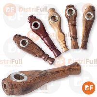 MM PIPA MADERA TORNEADA MINI x 1