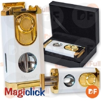 ENCENDEDOR MAGICLICK BAYAMO WHITE + GOLD x 1 