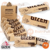 PAPEL GIZEH 1¼ UNBLEACHED x 50 