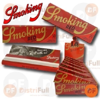 PAPEL SMOKING 1 ¼ ROJO x 50