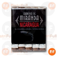 CIGARROS FRANCISCO DE MIRANDA L.Negra ROBUSTO x 10